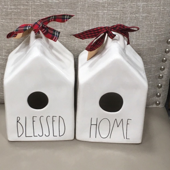 Rae dunn blessed Home Birdhouses - Picture 3 of 8